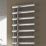 Reina 780mm x 500mm 775BTU Chrome Flat Designer Towel Radiator