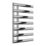 Reina 780mm x 500mm 775BTU Chrome Flat Designer Towel Radiator