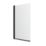 Dakota Semi-Framed Matt Black Bath Screen Non-Handed 780mm x 1400mm