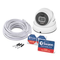 Swann Pro Enforcer SWNHD-1200D-EU White Wired 12MP Indoor & Outdoor Dome Add-On Camera