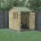 Forest Beckwood 5' x 7' (Nominal) Reverse Apex Shiplap Timber Shed with Base