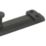 Smith & Locke Flat Door Bolt Matt Black 80mm