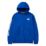 CAT Trademark Banner Hoodie Blue Large 42" Chest