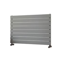 Ximax Oceanus 595mm x 900mm 1949BTU Silver Horizontal Designer Radiator