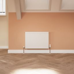 Flomasta 500mm x 700mm 3515BTU White Type 22 Convector Radiator