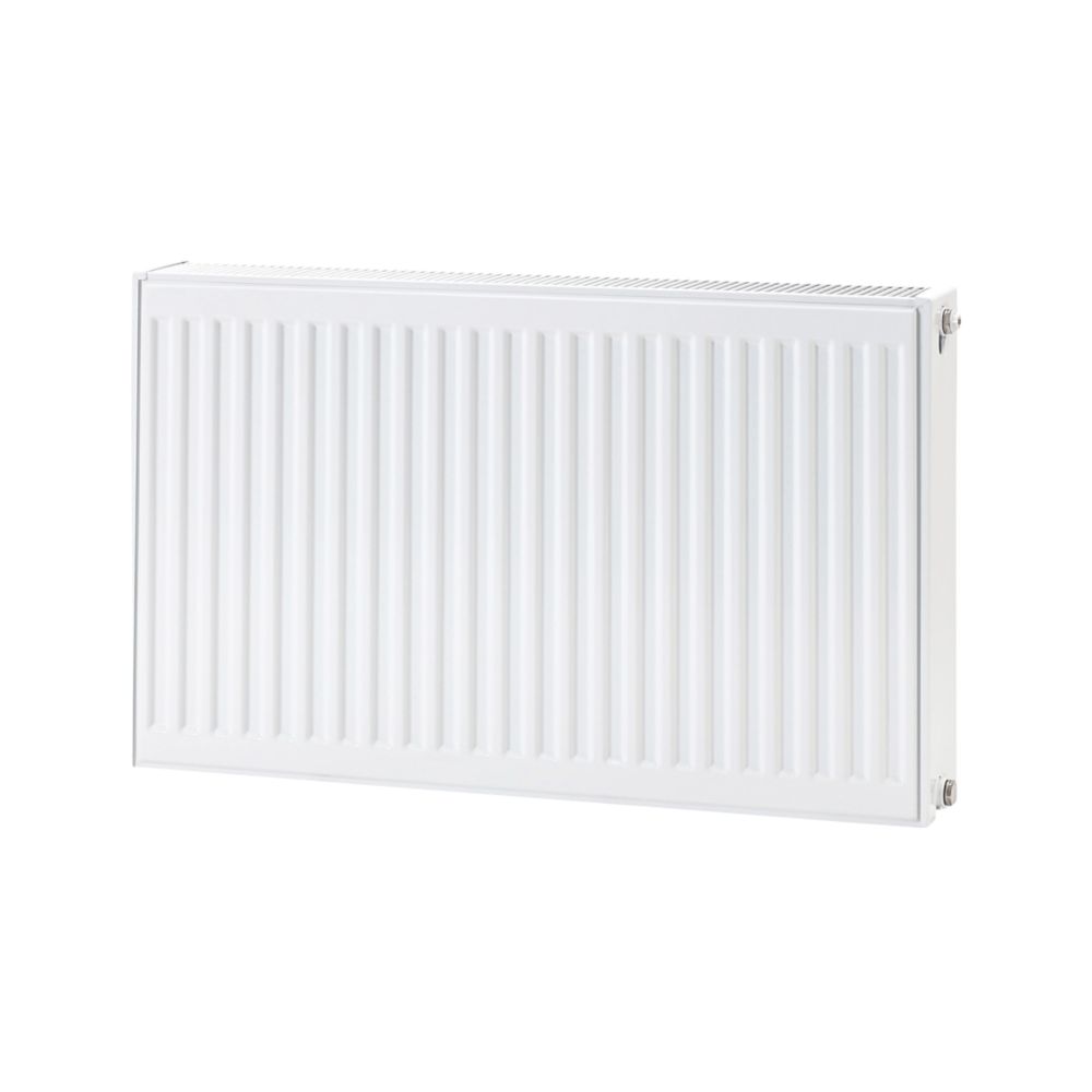 Flomasta  Type 22 Double-Panel Double Convector Radiator 500mm x 700mm White 3515BTU