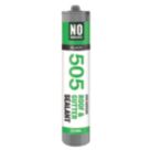 No Nonsense  Roof & Gutter Sealant Black 310ml