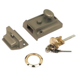Yale 630077101322  Night Latch Bronze 60mm Backset