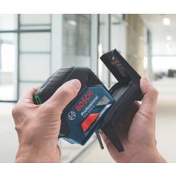 Bosch GCL215G Green Self-Levelling Cross-Line Laser Level