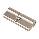 Yale 6-Pin Euro Cylinder Lock BS 40-40 (80mm) Satin Nickel