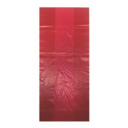 L-PRO 10607 Red Polythene Sacks / Bin Liners 90Ltr 200 Pack