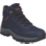 Hi-Tec  Size 12  Navy Waterproof  Non Safety Work Boots