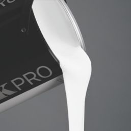 LickPro 5Ltr Smooth White RAL 9010 Masonry Paint