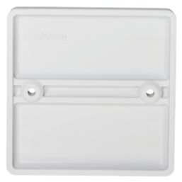 Crabtree Instinct 1-Gang Blanking Plate White