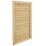 Forest  Gate 920mm x 1820mm Natural Timber