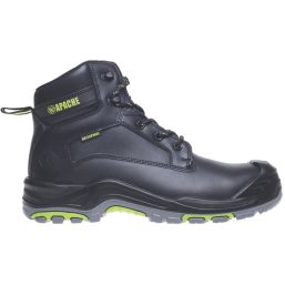 Apache ATS Dakota Metal Free  Safety Boots Black Size 4