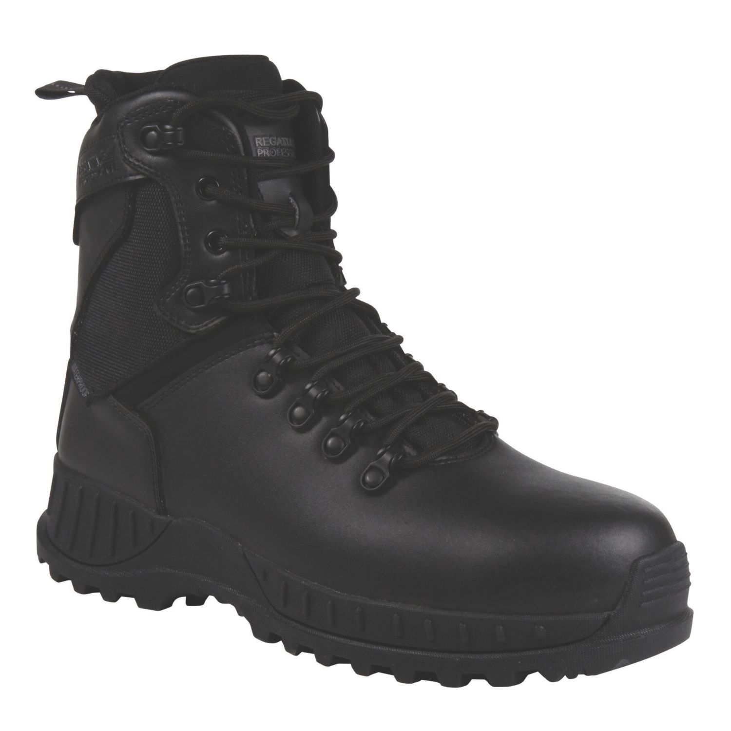 Regatta Basestone S7L Size 8 Black Waterproof Safety Boots (675JU)