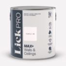 LickPro Max+ 2.5Ltr Purple 05 Matt Emulsion  Paint