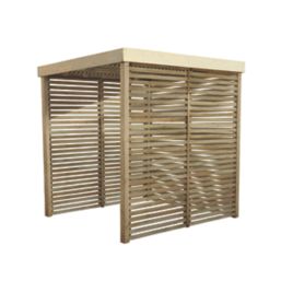 Forest  6' 6" x 6' 6" (Nominal) Flat Timber Pergola