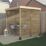 Forest  6' 6" x 6' 6" (Nominal) Flat Timber Pergola