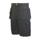 Scruffs Trade Flex Holster Work Shorts Black 30" W