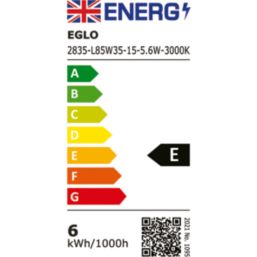 Eglo Metrass LED Wall Light White 6W 680lm