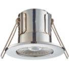 LAP Cosmoseco Fixed  Fire Rated LED Downlight Chrome 5.8W 450lm