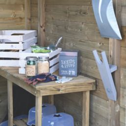 Forest Timberdale 4' 6" x 6' 6" (Nominal) Apex Tongue & Groove Timber Shed