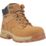 Timberland Pro Titan 6" Size 3 Womens Tan Waterproof  Safety Boots