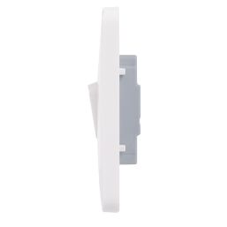 Schneider Electric Lisse 10AX 1-Gang 1-Way 10AX Light Switch  White
