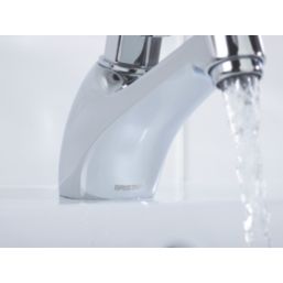 Bristan Timed Flow Chrome 104mm Self-Closing Mono Basin Pillar Tap