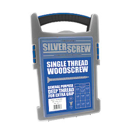 Silverscrew  PZ Double-Countersunk Woodscrews Grab Pack 1000 Pcs