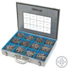 Turbo Silver  PZ Double-Countersunk Expert Trade Case 2800 Pcs