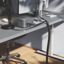 D-Line 10-20mm Black Cable Zipper 2.5m