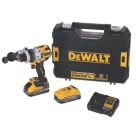 DEWALT DCD1007H2T-GB 18V 2 x 5.0Ah Li-Ion XR Brushless Cordless Hammer Drill Driver