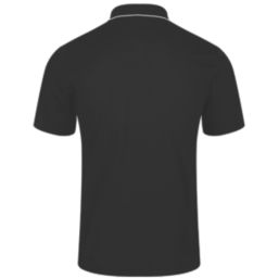 Regatta Maverik V Polo Shirt Black 2X Large 50.3" Chest