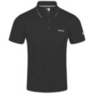Regatta Maverik V Polo Shirt Black 2X Large 50.3" Chest