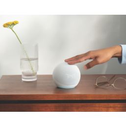 Echo Dot (5th Gen) Smart Speaker with Clock & Alexa - Cloud Blue
