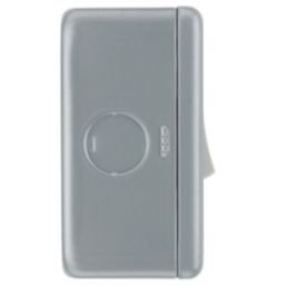 British General  10AX 3-Gang 2-Way Metal Clad Triple Light Switch with White Inserts