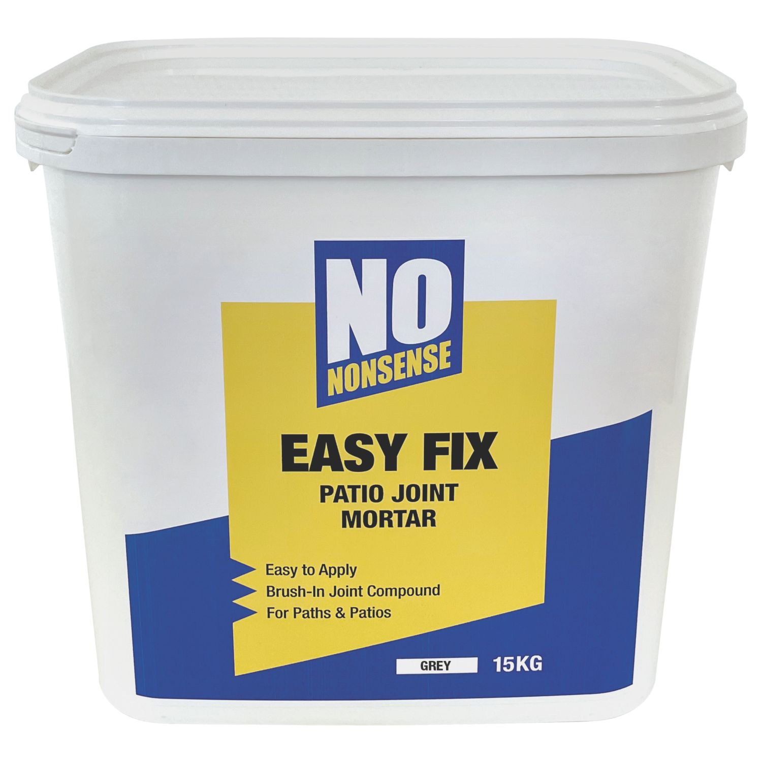 No Nonsense Patio Jointing Mortar Grey 15kg (676PT)