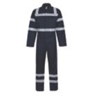 Wearwell  Flame Retardant Boilersuit Navy Small 40" Chest 31" L