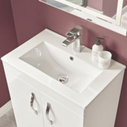 Ablis Bathroom Vanity Basin 1 Tap Hole 610mm