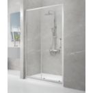 Triton Neo Eight Framed Rectangular Sliding Shower Door Chrome  1000mm x 1900mm