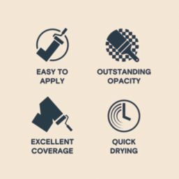 LickPro  5Ltr White BS 10 B 15 Vinyl Matt Emulsion  Paint