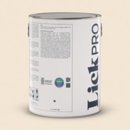 LickPro  5Ltr White BS 10 B 15 Vinyl Matt Emulsion  Paint
