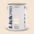 LickPro  5Ltr White BS 10 B 15 Vinyl Matt Emulsion  Paint