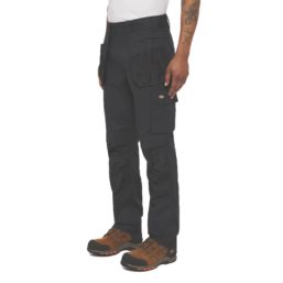 Dickies  Multi Pocket Utility Work Trousers Black 36" W 32" L