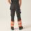 Regatta Hi Vis XPro Stretch Holster Trouser Black/Orange 44" W 32" L