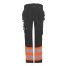 Regatta Hi Vis XPro Stretch Holster Trouser Black/Orange 44" W 32" L