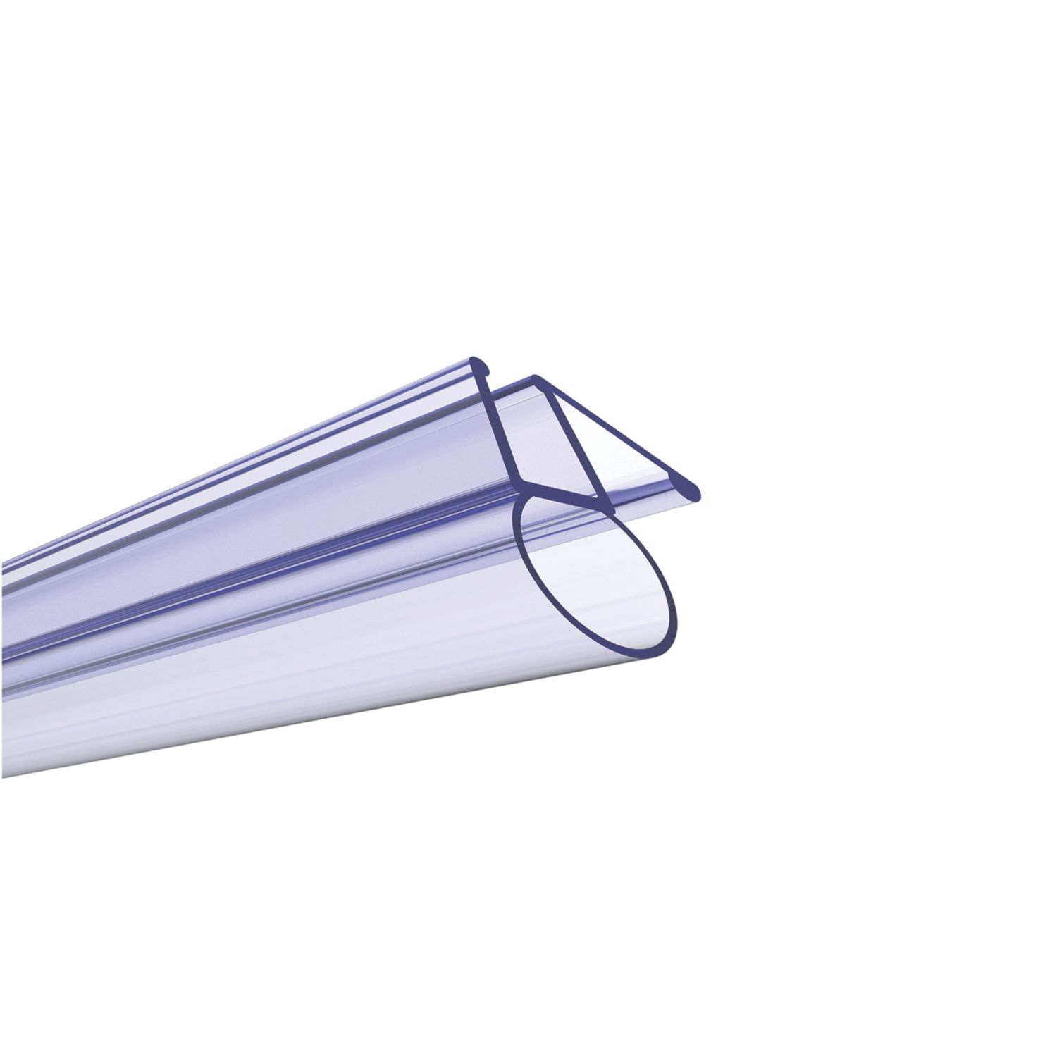 ETAL Neo Bath Screen Bubble Seal Clear 1500mm (676YU)